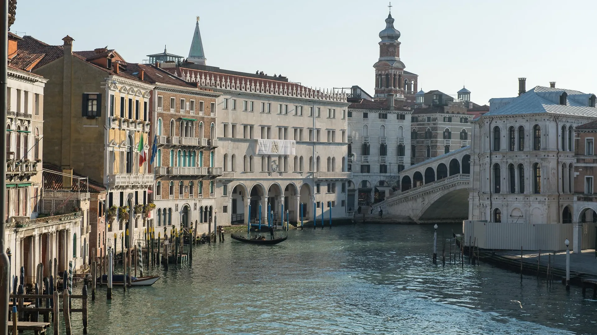 Locanda Leon Bianco On The Grand Canal Venedik İtalya